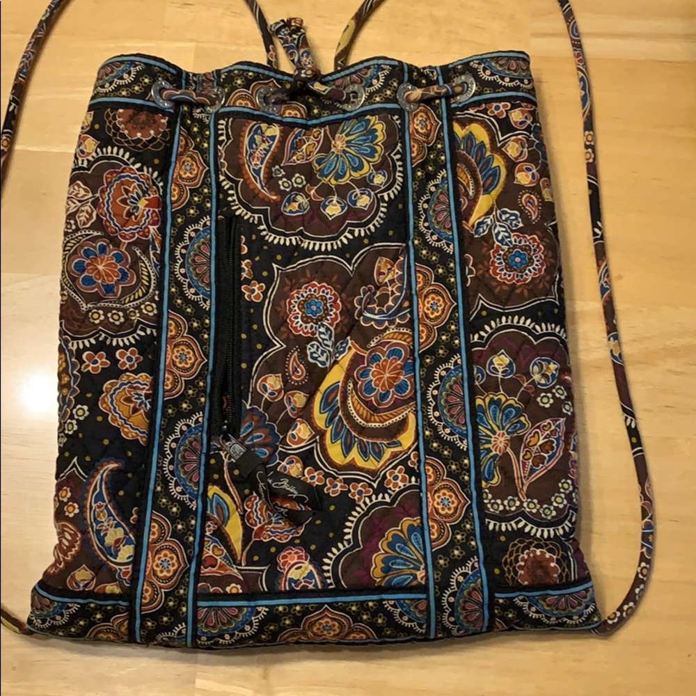 Vera Bradley cinched backpack